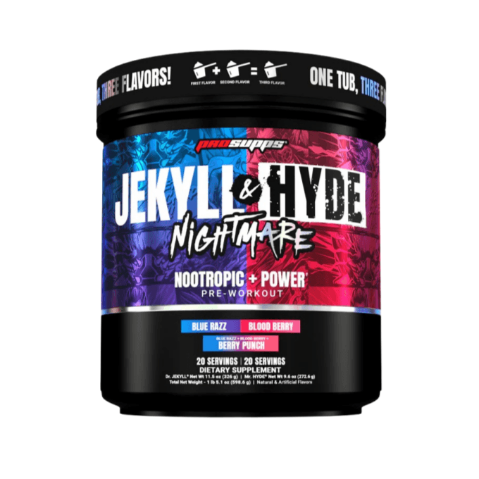 JEKYLL & HYDE Nightmare - 카페인/무카페인 2가지 부스터를 한 통에! 